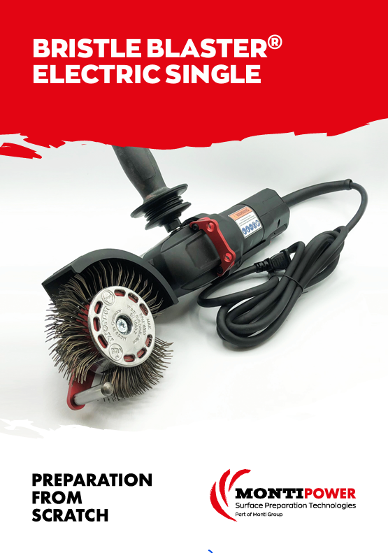 BRISTLE BLASTER® Electrique NOUVELLE VERSION- CE